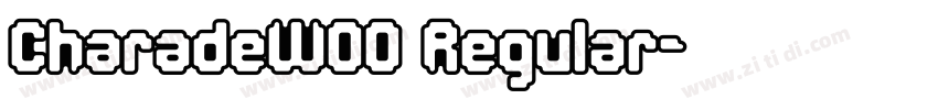 CharadeW00 Regular字体转换